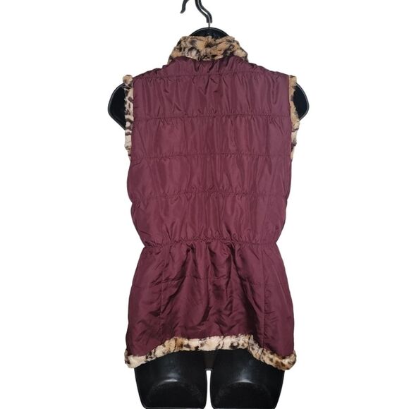 Dennis Basso Reversible Faux Fur Vest size XS - Picture 2 of 7